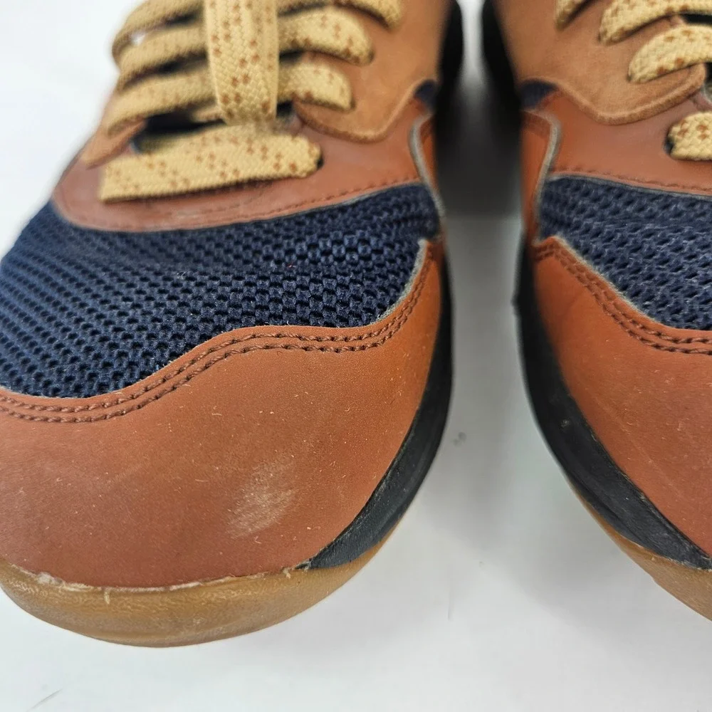 Lems Trailhead Women's Sequoia Hiking Trail Shoes Boots Brown Blue Size 8B Vegan - Picture 2 of 11